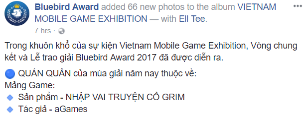 Legacy Grimm - Game Truyện cổ tích Grimm của người Việt đạt quán quân Bluebird Award 2017