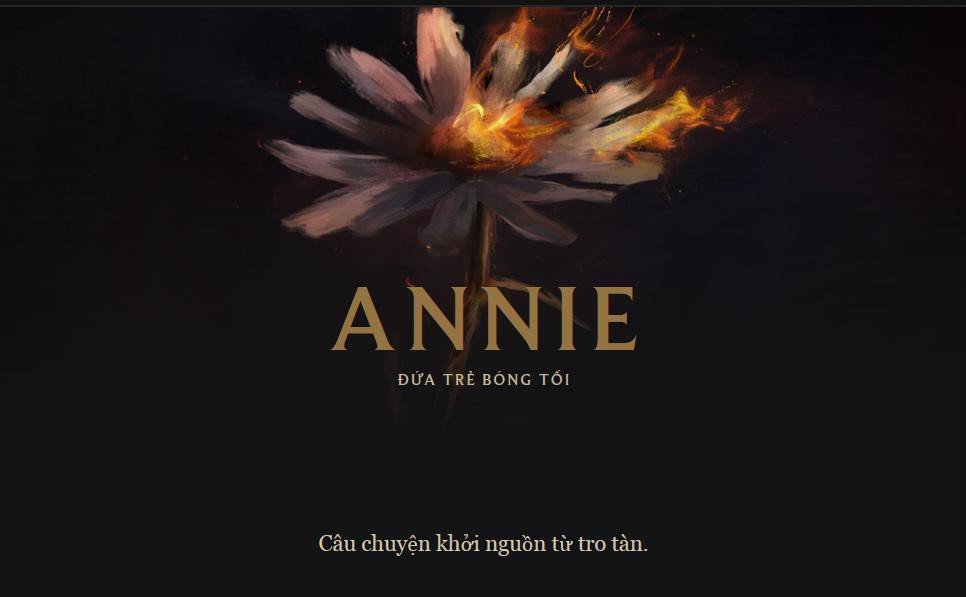 LMHT: Riot hé lộ làm mới Annie - Cậu truyện khởi nguồn từ tro tàn