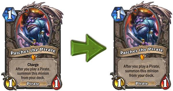  Cú nerf này gần như làm biến mất toàn bộ những deck Pirate. 