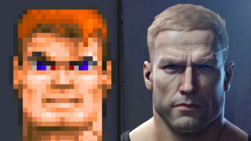 Bí mật động trời làng game: BJ Blazkowicz trong Wolfenstein chính là... cố nội của gã chiến binh trong Doom