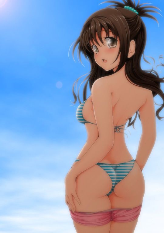 Giải nhiệt mùa hè cùng bộ ảnh Bikini nóng bỏng của các mỹ nhân trong To Love Ru - Ảnh 14.