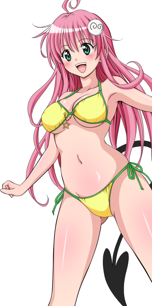 Giải nhiệt mùa hè cùng bộ ảnh Bikini nóng bỏng của các mỹ nhân trong To Love Ru - Ảnh 12.