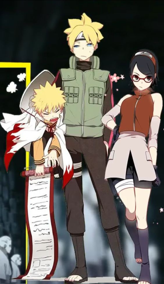 Mê mẩn với loạt ảnh tình cảm của Boruto và Sarada Uchiha: Khi 2 gia đình mạnh mẽ nhất Làng Lá kết làm thông gia - Ảnh 6.