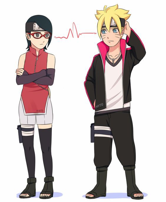 Mê mẩn với loạt ảnh tình cảm của Boruto và Sarada Uchiha: Khi 2 gia đình mạnh mẽ nhất Làng Lá kết làm thông gia - Ảnh 12.