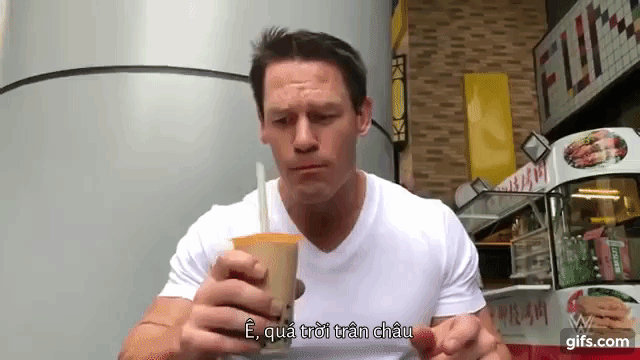 John Cena: Lần đầu uống trà sữa và phản ứng đầy bất ngờ từ phía Captain America tin đồn - Ảnh 4.