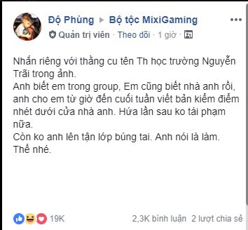 Tìm ra danh tính thủ phạm quấy phá, Độ Mixi đưa ra hình phạt: Khẳng định nói là làm - Ảnh 2.