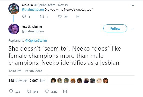 Riot Games xác nhận Neeko thuộc giới tính thứ 3, quẩy tung cả Đấu Trường Công lý chỉ để...làm màu với Crush - Nidalee - Ảnh 2.