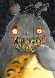 Giật mình khi chú mèo đáng yêu trong My Neighbor Totoro biến hình thành... thần chết - Ảnh 3.