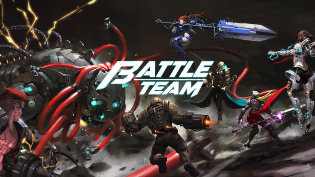 Battle Team - Game mobile thẻ tướng bối cảnh viễn tưởng không gian cực chất