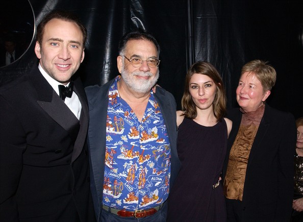 Nicolas Cage và Sofia là thế hệ thứ ba của nhà Coppola tại Hollywood