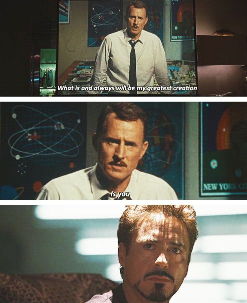 Tony Stark luôn tìm kiếm sự quan tâm từ cha của mình