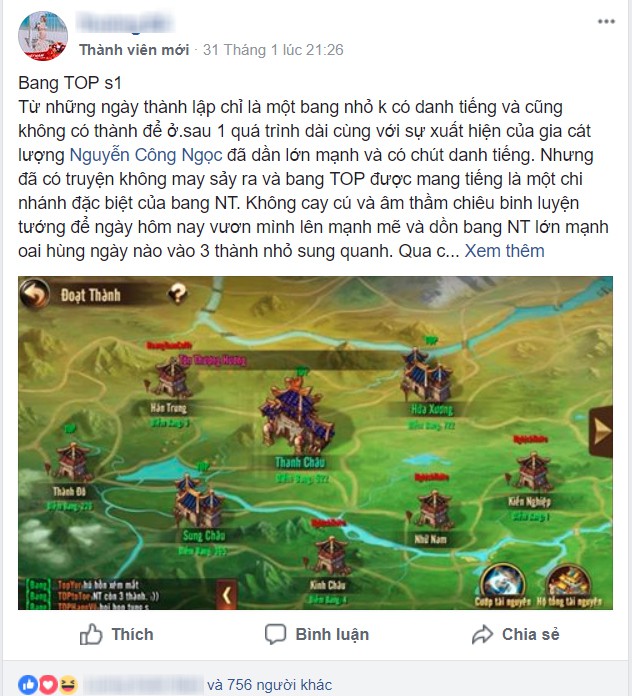 Hàng loạt những bài đăng châm chọc đến từ thành viên bang TOP