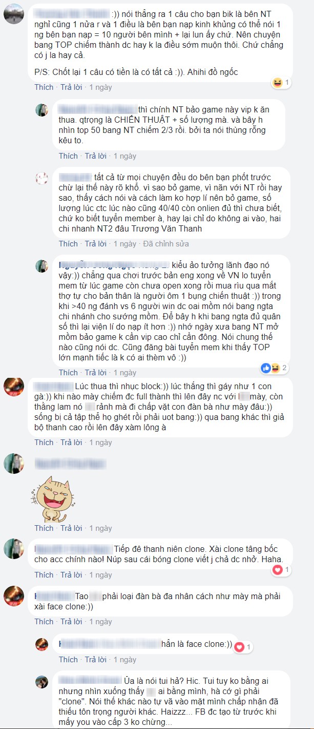 Lời qua tiếng lại, mọi chuyện càng ngày càng trở nên căng thẳng