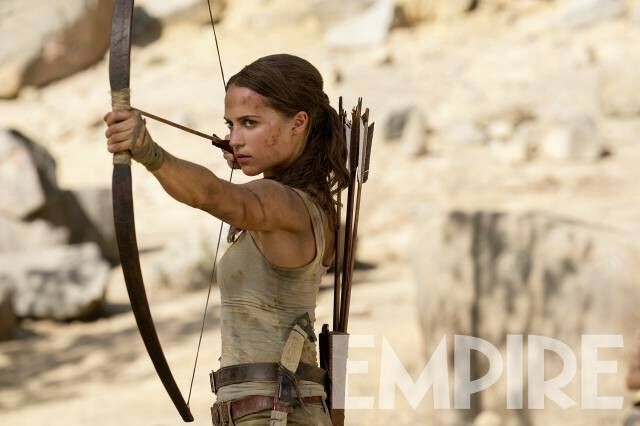 Hình ảnh mạnh mẽ của Lara Croft từ trò chơi tới màn ảnh