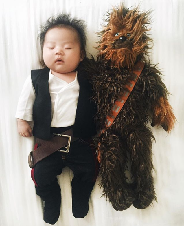  Han Solo và Chewbacca của mình 