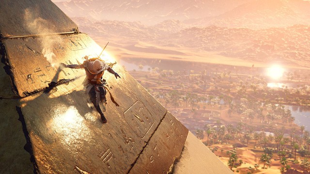 Cười rụng rốn: Assassin's Creed Origins che hết 