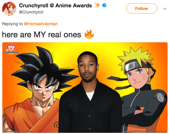  Michael B. Jordan từng chia sẻ rằng mình thích anime 