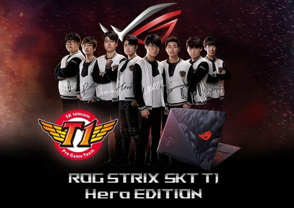 ROG Strix SKT T1 Hero Edition - Laptop chơi game khủng có cả chữ ký của 