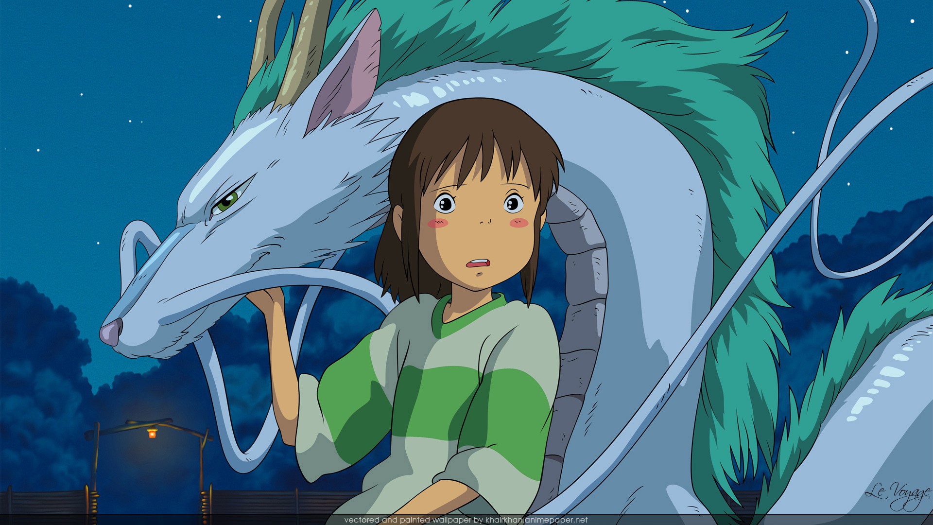 Hình tượng rồng Haku trong Spirited Away