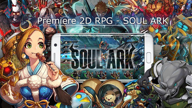 Soul Ark - Game nhập vai 2D mới lấy bối cảnh 