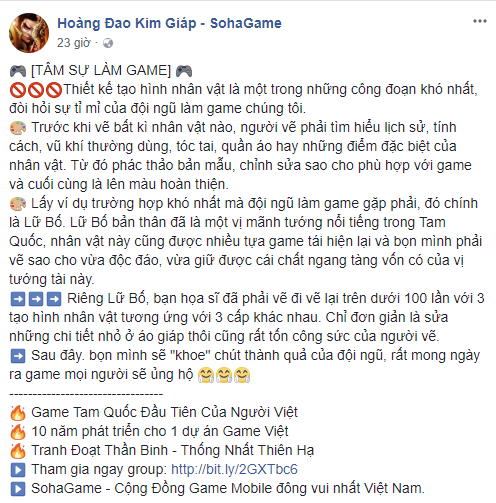 Chỉ vẽ giáp Lữ Bố thôi mà sửa tận… 100 lần, vậy mới thấy làm game Việt khó như thế nào