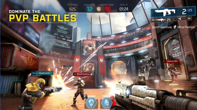 Tải ngay Shadowgun Legends - Phiên bản FPS đồ họa siêu khủng của Destiny trên nền tảng di động