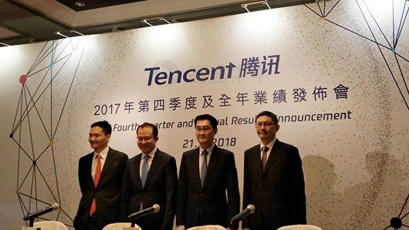 Tencent Holdings vừa khiến cả làng game choáng váng khi công bố doanh thu năm 2017