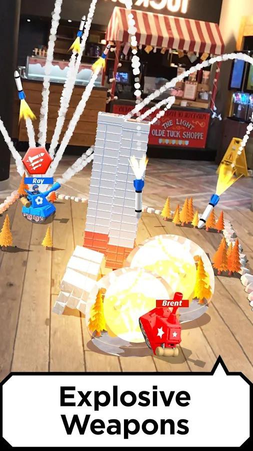 AR Smash Tanks - Game bắn tăng hấp dẫn nhờ thực tế ảo đã cập bến Android