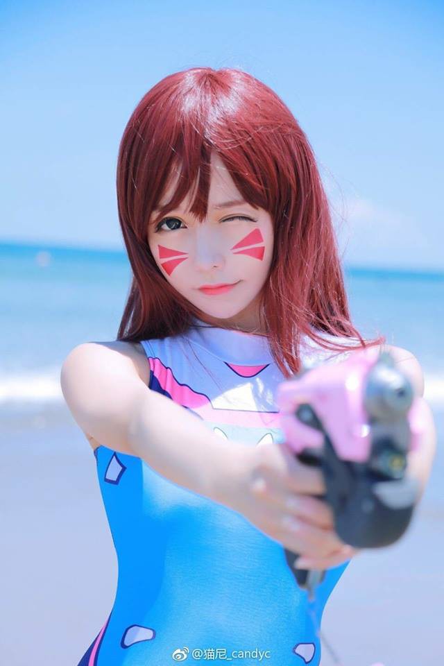 Cùng ngắm cosplay nàng D.Va dễ thương đến ngây người trong Overwatch