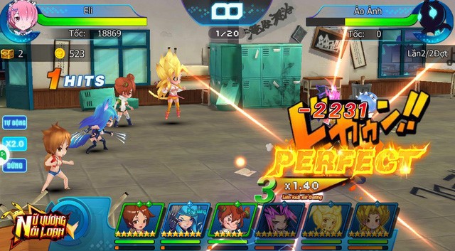 Không những căn perfect như “nhảy au”, tựa game manga này còn có hẳn CLUB riêng để QUẨY