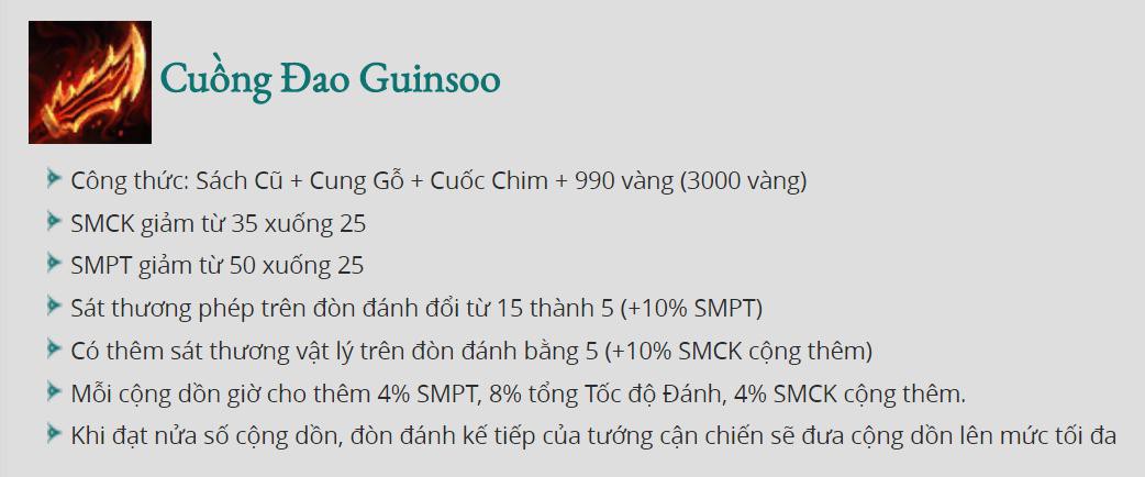 LMHT: Jhin bị lỗi khi lên Cuồng Đao Guinsoo, một phát bắn gần 3000 damage, gamer chơi ngay trước khi Riot fix