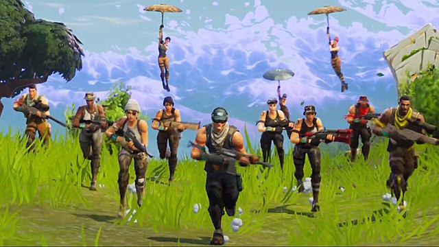 Squad 4 người trong Fortnite Battle Royale xưa rồi, bây giờ có cả team 20 người chơi cười vỡ bụng cơ!