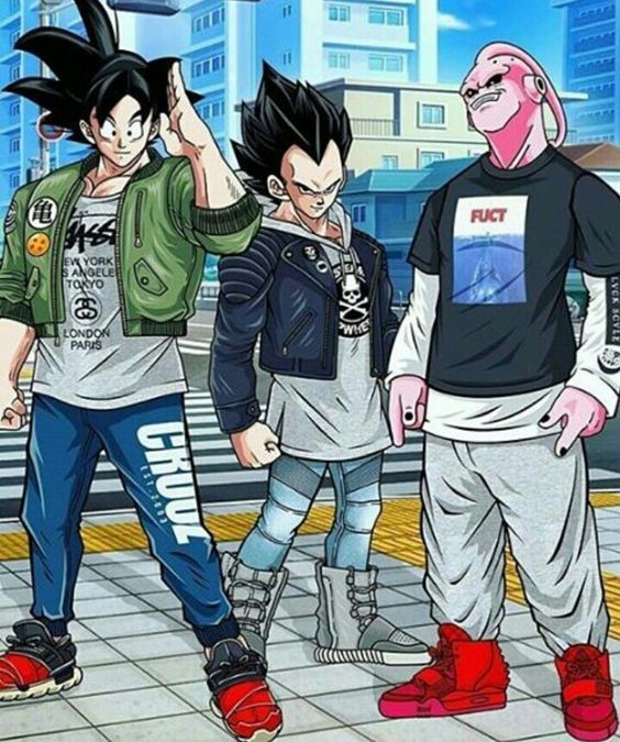 Giật mình khi thấy nhân vật trong Dragon Ball ‘lột xác’ thành các fashionista chất lừ