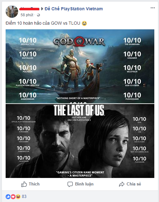 Game thủ Việt đang phát cuồng vì “bảng điểm toàn 10” của God of War 2018