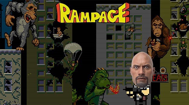 5 nguyên nhân sẽ khiến Rampage trở thành bộ phim 