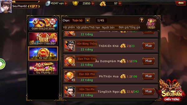  Cận cảnh hệ thống Ký Gửi trong game 