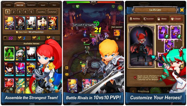 Hello Hero: Epic Battle - Siêu phẩm RPG 3D cực hot trên Facebook vừa chính thức ra mắt