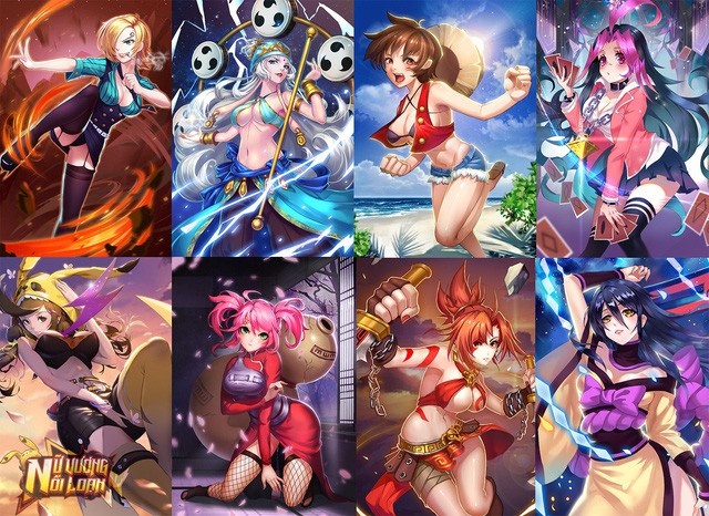 Nữ Vương Nổi Loạn gây chú ý cộng đồng game thủ vì toàn tướng nữ cực sexy