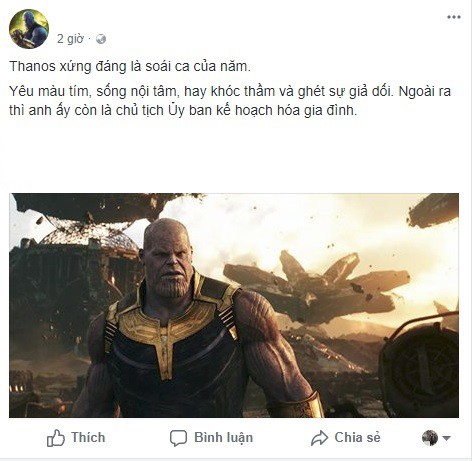 Tìm hiểu chân dung gã ác nhân Thanos trong Avenger: Infinity War qua bình luận vui từ cộng đồng fan