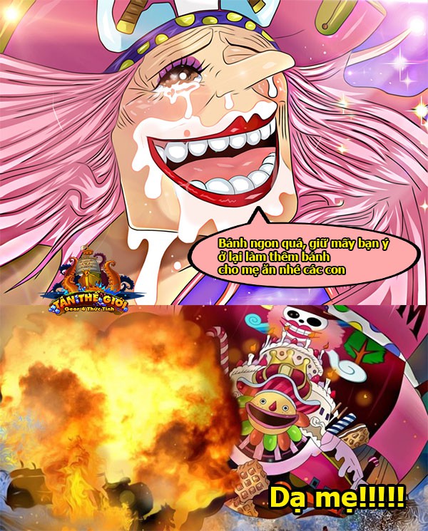  Có khi nào Big Mom chỉ muốn giữ băng Mũ Rơm ở lại làm khách thêm vài hôm nữa không? 