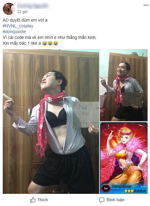 Những màn trình diễn cosplay “khắm bựa” của game thủ Nữ Vương Nổi Loạn