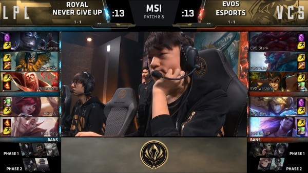 Trước đối thủ quá mạnh, EVOS nhận thất bại thứ 2 tại MSI 2018 trước nhà vô địch LMHT Trung Quốc