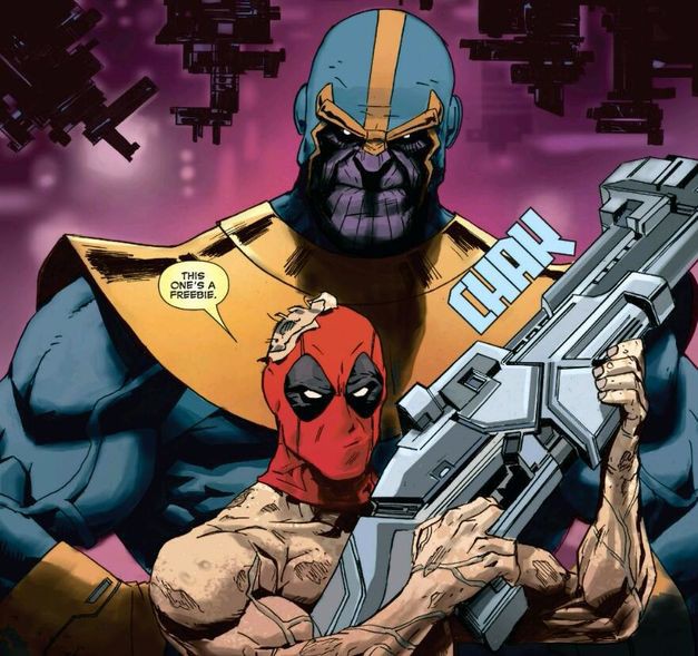 Tồn tại mối quan hệ bí ẩn giữa Thanos và Deadpool?