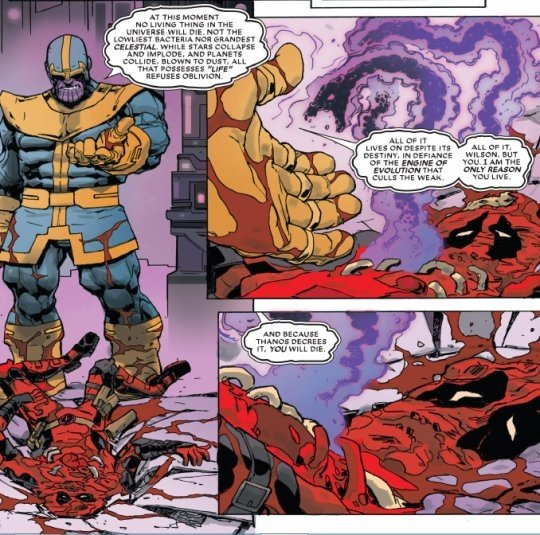 Tồn tại mối quan hệ bí ẩn giữa Thanos và Deadpool?