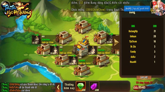 Bang chủ có tâm: Chừa slot cho anh em cả 4 server vào nhận thưởng TOP rồi out, ai cũng có phần