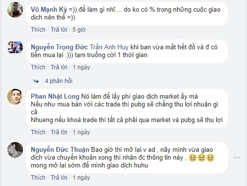  Các game thủ Việt cũng bình luận về vấn đề này 