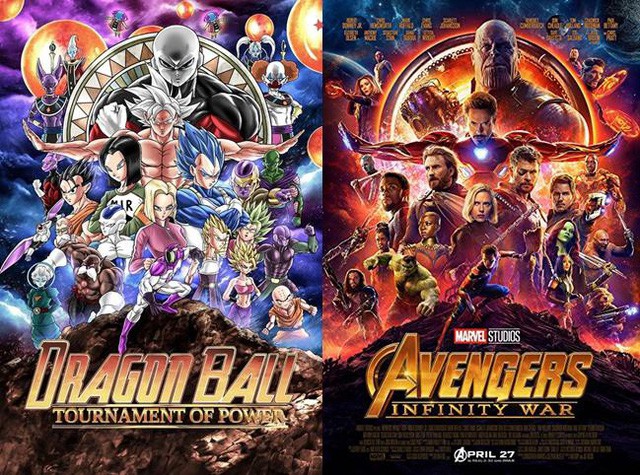 Avengers: Infinity War - Khi cư dân mạng nỗ lực đem vũ trụ điện ảnh Marvel kết hợp với vũ trụ Dragon Ball Super