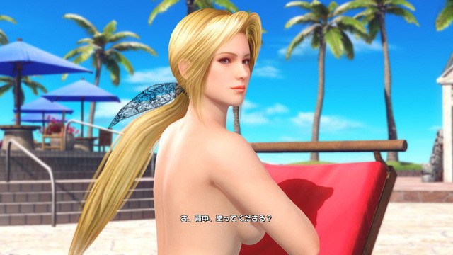 Chảy máu mũi với các trang phục mới trong game online Dead or Alive: Venus Vacation