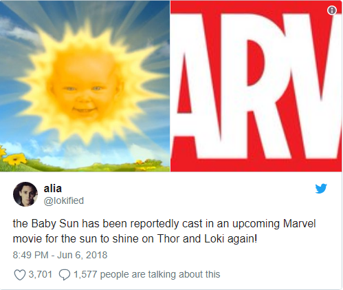  Em bé mặt trời đã được chọn cho bộ phim sắp tới của Marvel để chiếu rọi lên Thor và Loki một lần nữa! 