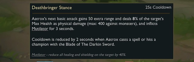 LMHT: Thông số và chi tiết bộ kỹ năng của Aatrox - Quỷ Kiếm Darkin vừa được Riot làm lại